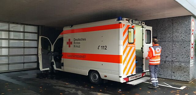 Am Krankenhaus